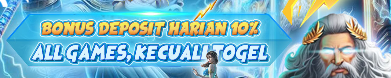 BONUS DEPOSIT HARIAN 10%